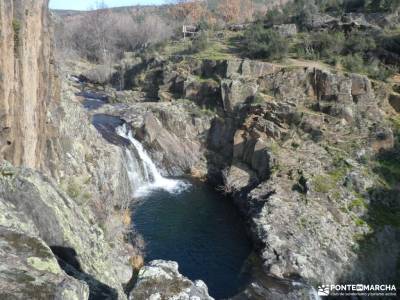 Cascadas del Aljibe - Sierra Norte de Guadalajara; hoces del duratón hoces de duraton valle del jert